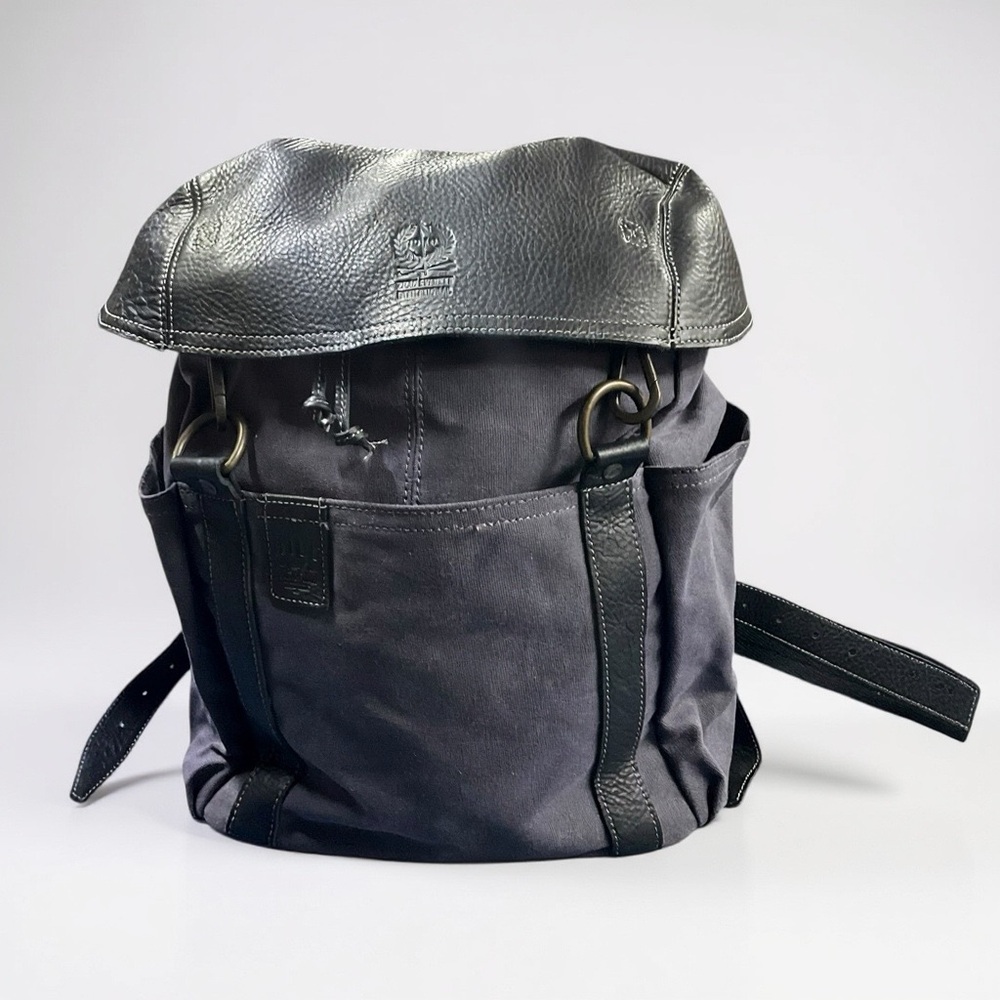 🎒 WILL Leather Goods Backpack 🛠️ Waxed Canvas & Leather 💼 Rugged &‎ Stylish